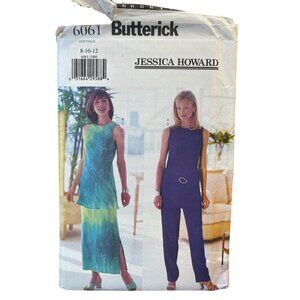 Butterick 6061 Jessica Howard Sewing Pattern Miss Sizes 8-10-12 Dress Pants Set